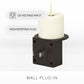 Black Flameless Candle Nightlight