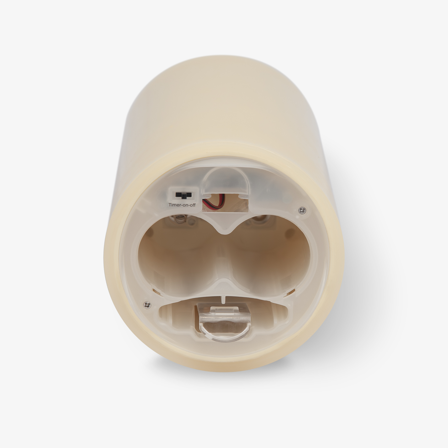 Ivory Fragrance Diffusing Flameless Candle Pillar Luminara