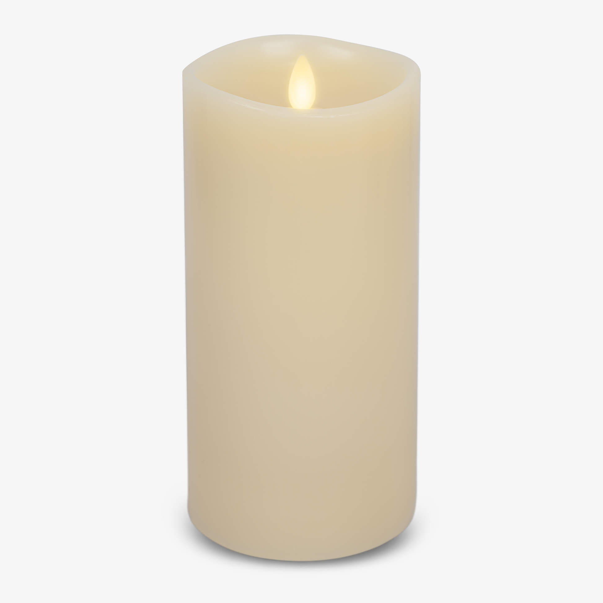 an image of Luminara's ivory fragrance diffusing flameless candle pillar