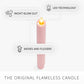 Saga Rose Flameless Candle Taper