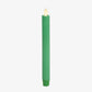 Vibrant Green Flameless Candle Taper