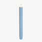 Airy Blue Flameless Candle Taper