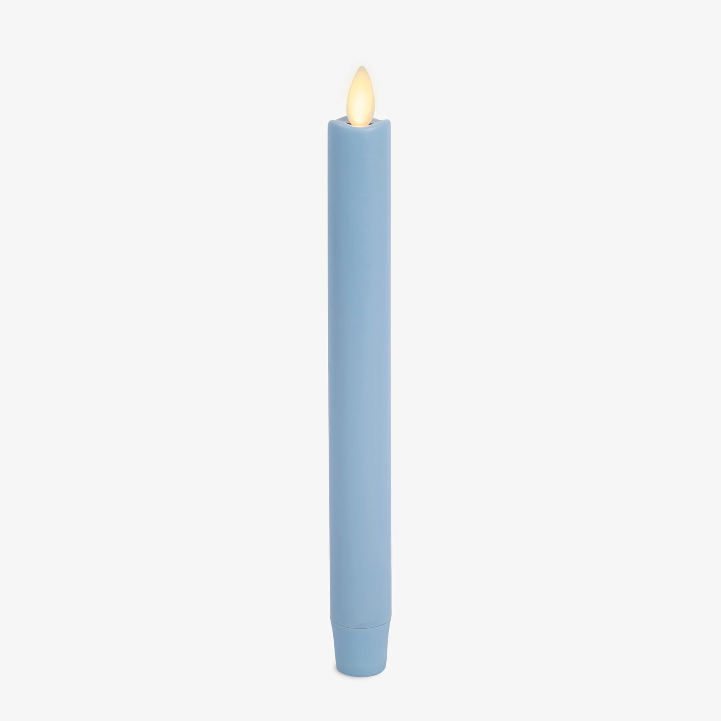 Airy Blue Flameless Candle Taper