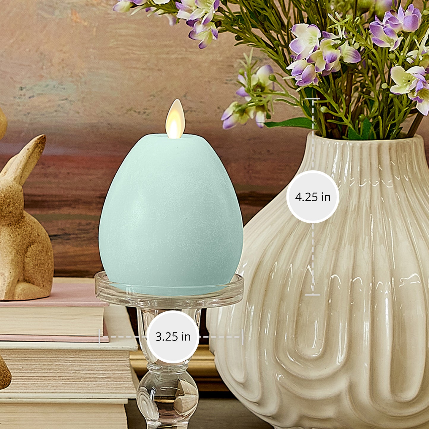 an image of Luminara's Easter egg candles