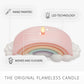 Pastel Crystal Rose Flameless Candle Rainbow