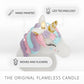 White Color Changing Flameless Candle Unicorn with Remote