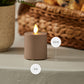 Timeless Taupe Outdoor Flameless Candle Votive