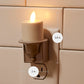 Timeless Taupe Flameless Candle Nightlight