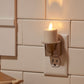 Timeless Taupe Flameless Candle Nightlight