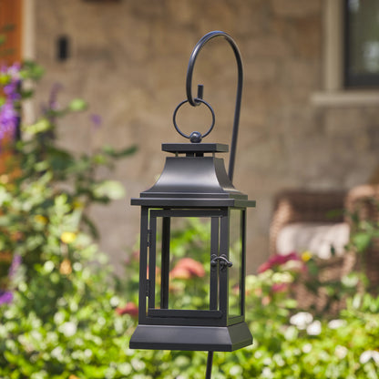 12" Heritage Lantern with 38" Shepherd's Hook (Lantern Only)