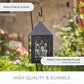 11.5" Butterfly Lantern with 38" Shepherd's Hook (Lantern Only)