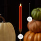 Harvest Pumpkin Flameless Candle Taper