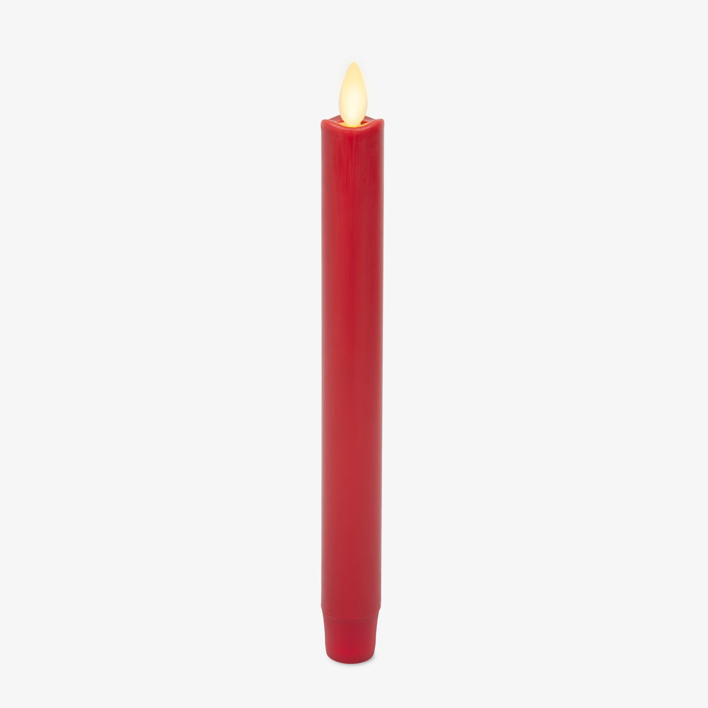 Holiday Red Flameless Candle Taper