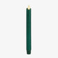 Holiday Green Glitter Flameless Candle Taper