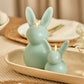 Fresh Mint Flameless Candle Easter Bunny Rabbit