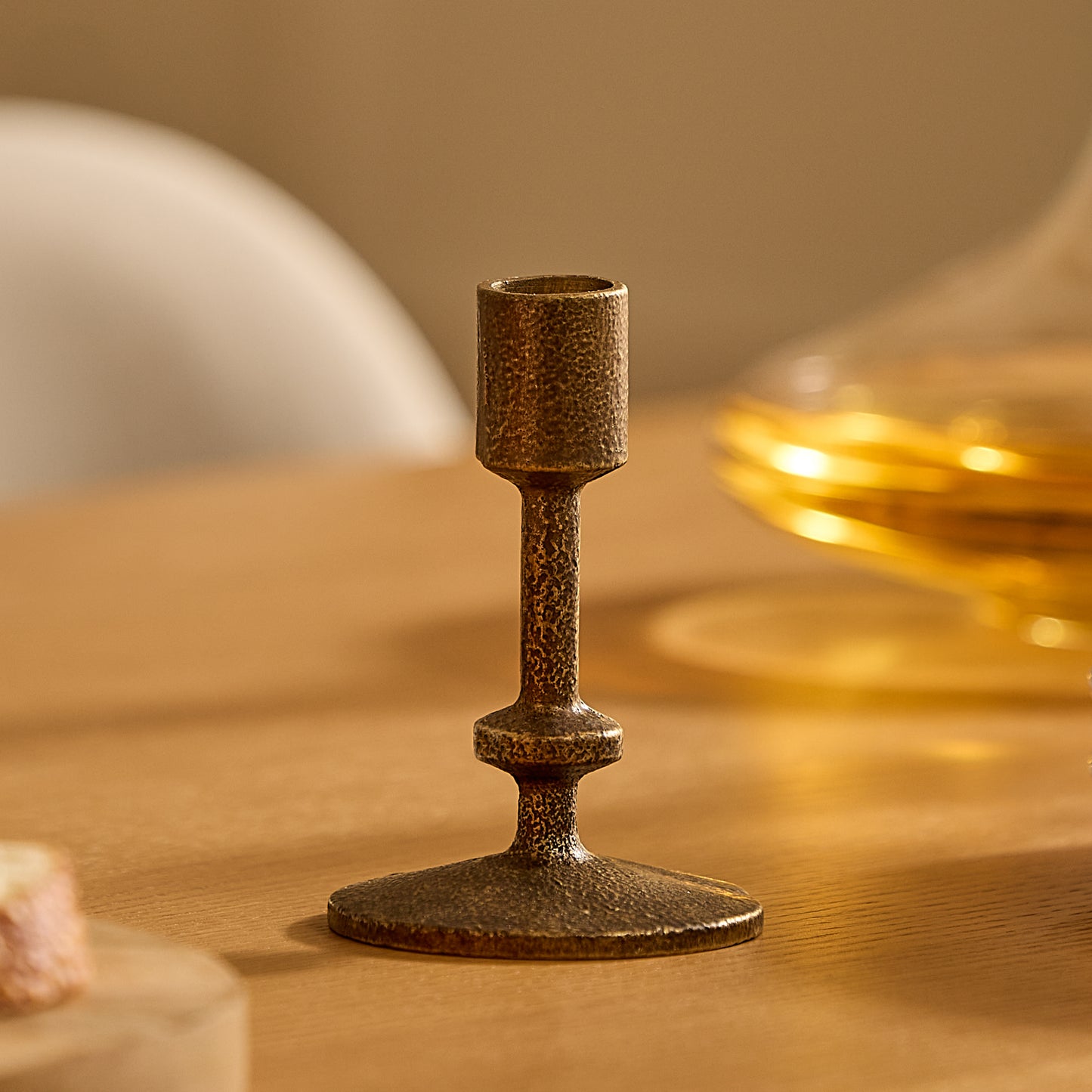 Brass Wrought Iron Modern Taper Holders