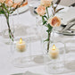Pearl Ivory Flameless Candle Tealights - Flat Top - Set of 2