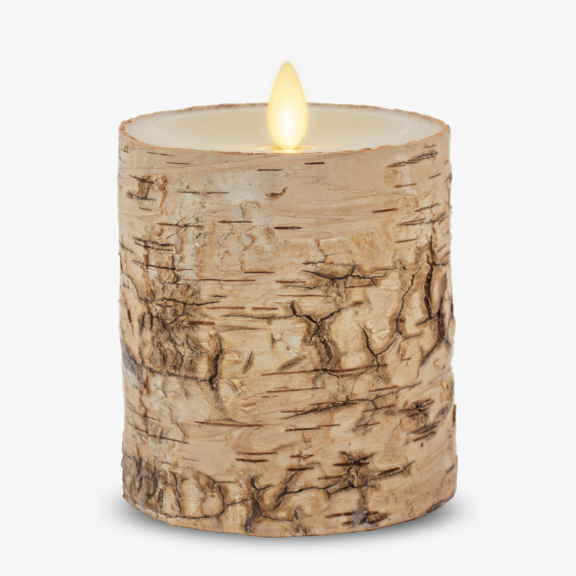 an image of Luminara's birch LED candles