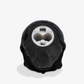 Small Black Flameless Candle Skull