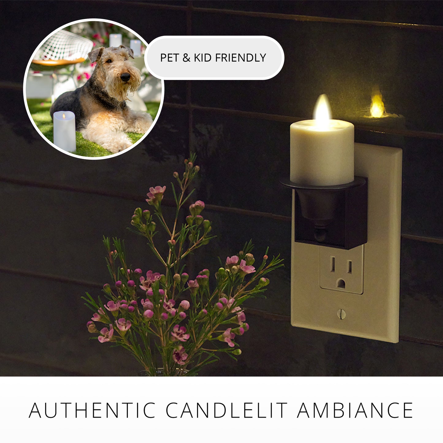 Flameless Candle Night Light