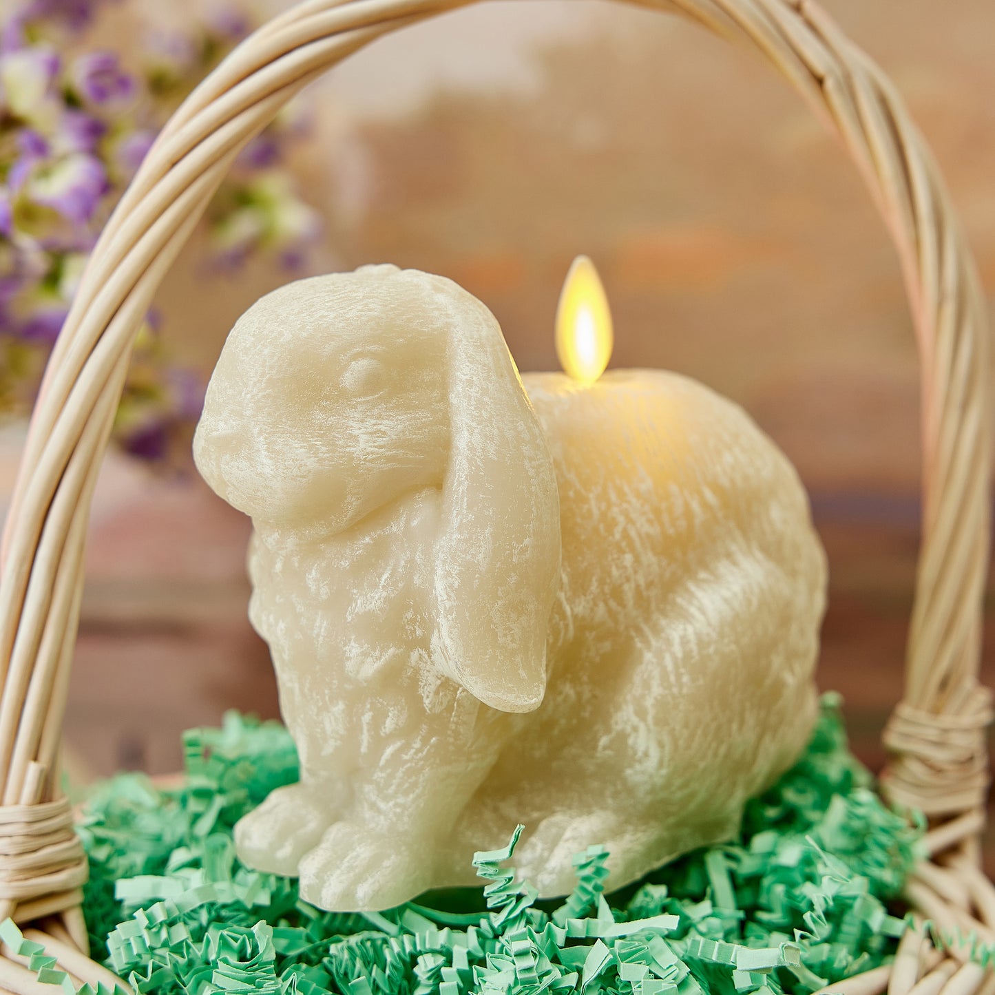 an image of Luminara's Easter bunny candle