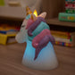 White Color Changing Flameless Candle Unicorn with Remote