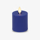 Vivid Ultramarine Outdoor Flameless Candle Votive