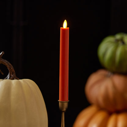 Harvest Pumpkin Flameless Candle Taper