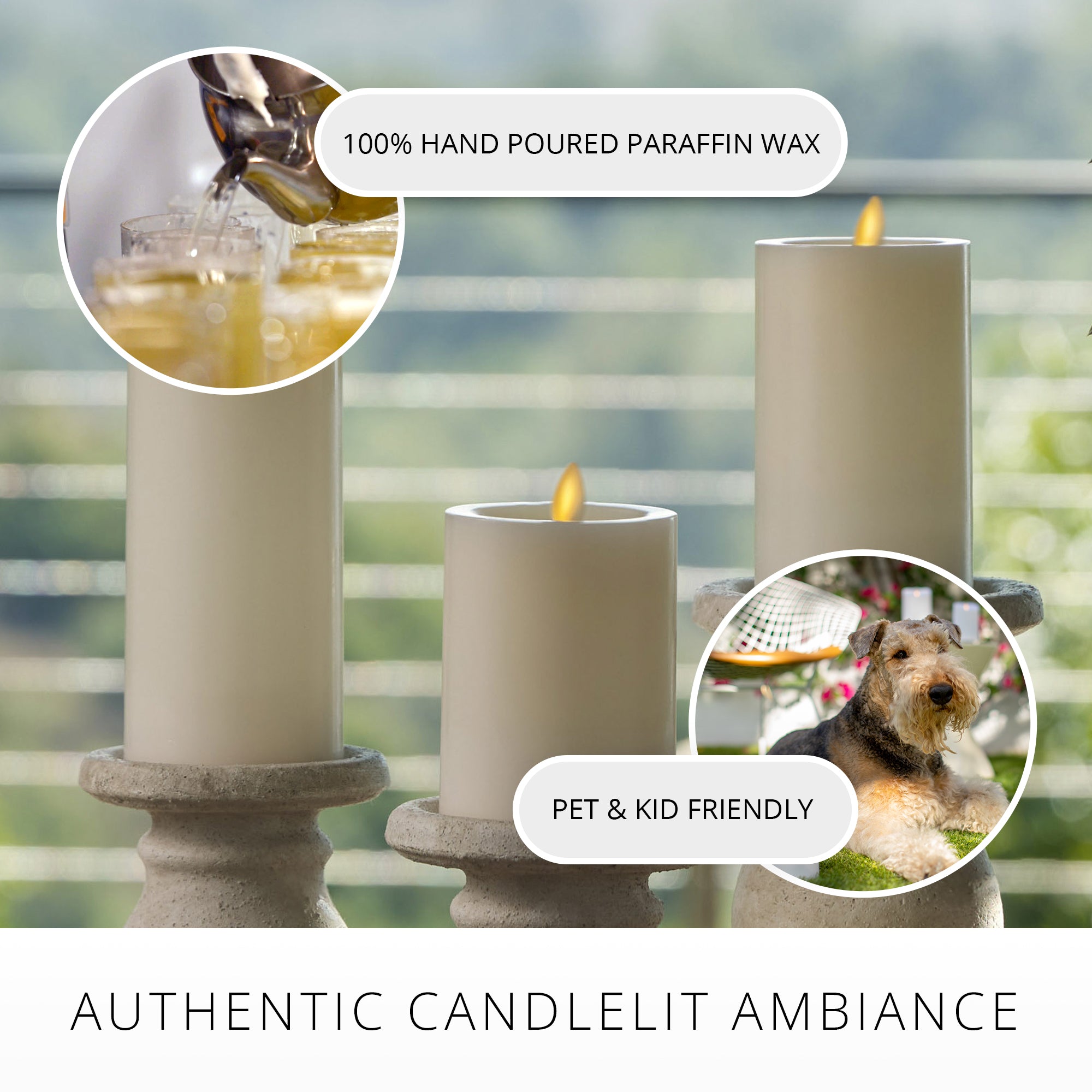 Led flameless tea light candles by ashland hotsell