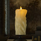 Pearl Ivory Skeleton Hand Pillar
