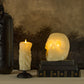 Pearl Ivory Skeleton Hand Pillar