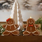 Gingerbread Boy Flameless Candle