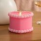 Sweet Pink Heart Cake
