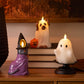 Bright White Flameless Candle Spooky Ghost