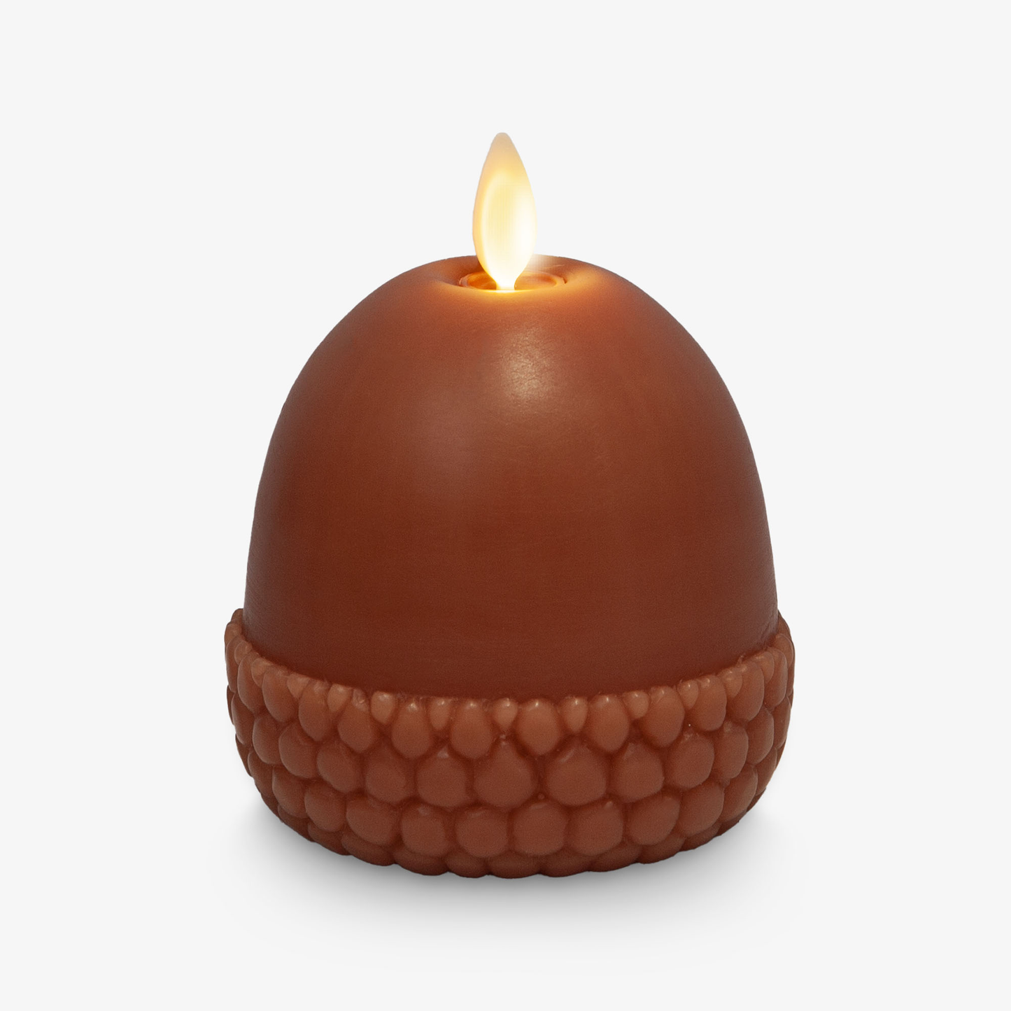 Adobe Flameless Candle Acorn