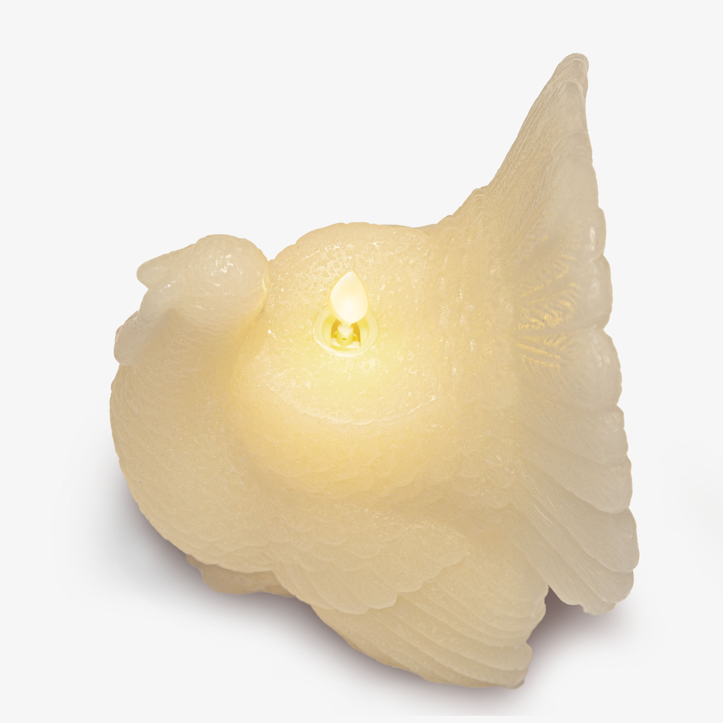 Ivory Flameless Candle Turkey