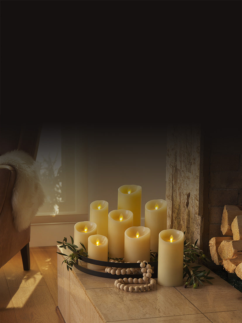 Luminara Flamless Candle - Candela di cera | Menabò Orvieto