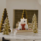 Star White Flameless Candle Polar Bear