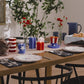 Set of 2 Stars & Stripes Flameless Candle Pillars