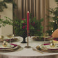 Holiday Red Flameless Candle Taper