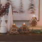 Gingerbread Boy Flameless Candle
