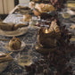 Metallic Cappuccino Flameless Candle Turkey