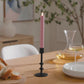 Saga Rose Flameless Candle Taper