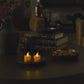Set of 2 Russet Orange Tealights