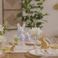 Gentle Lavender Flameless Candle Easter Bunny Rabbit