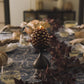 Metallic Cappuccino Flameless Candle Pinecone