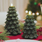 a festive video of Luminara's Christmas tree candles