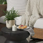 Pearl Ivory Outdoor Flameless Candle Votive - Flat Top