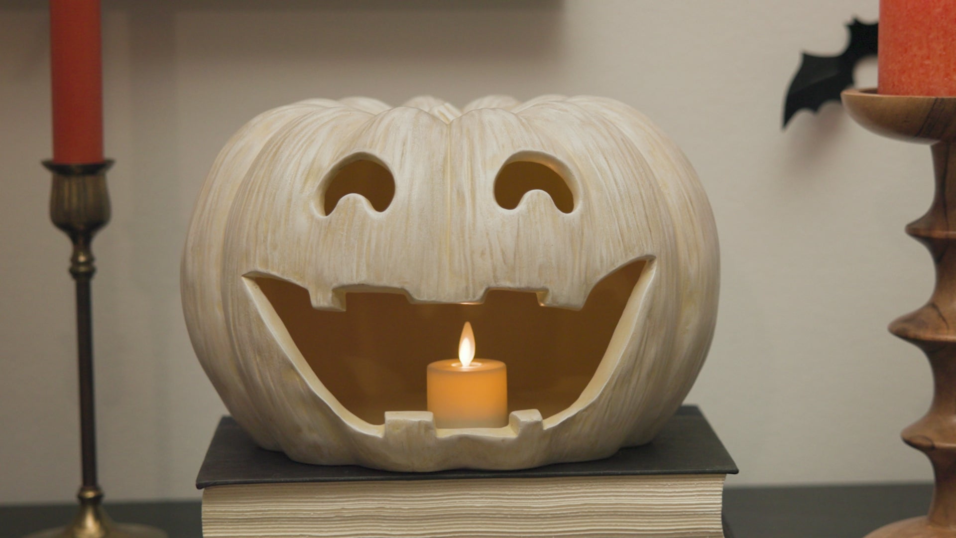 Mickey Jack O Lantern Set of 3 Votive Candle outlet Holders