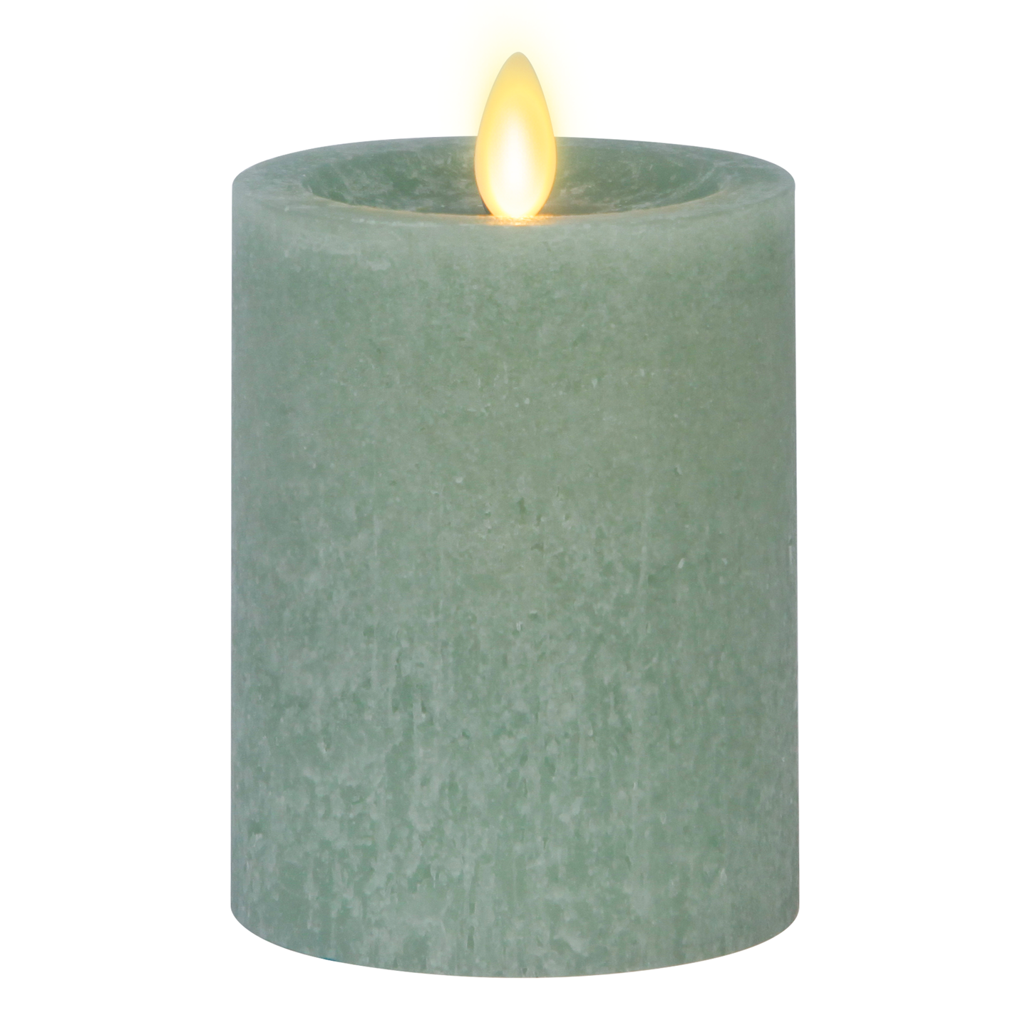 uminara's Iceberg Green Seaglass Flameless Candles